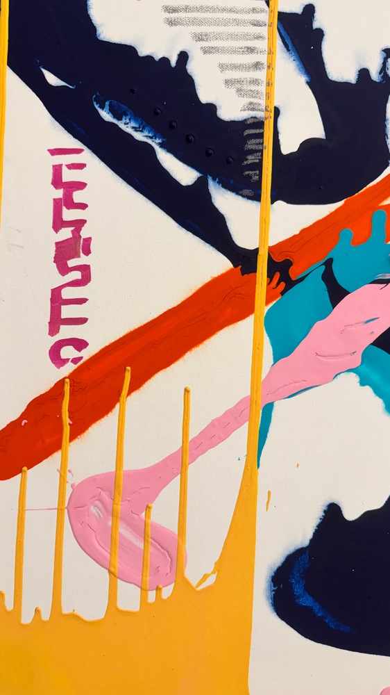Fun love abstract art 160/100