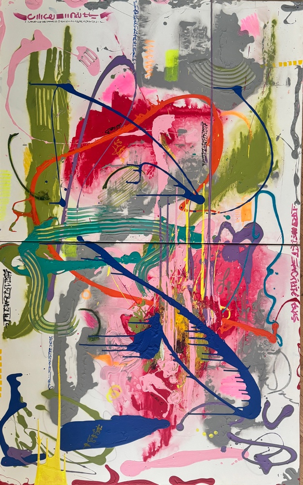 Milo Abstract art painting 130/100